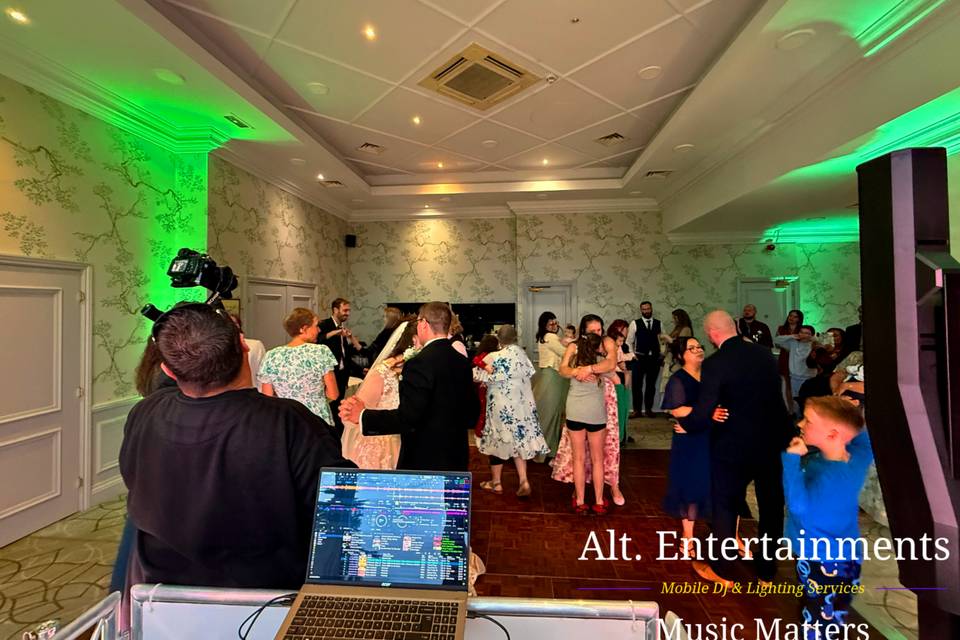 First Dance at Wecombe Hotel