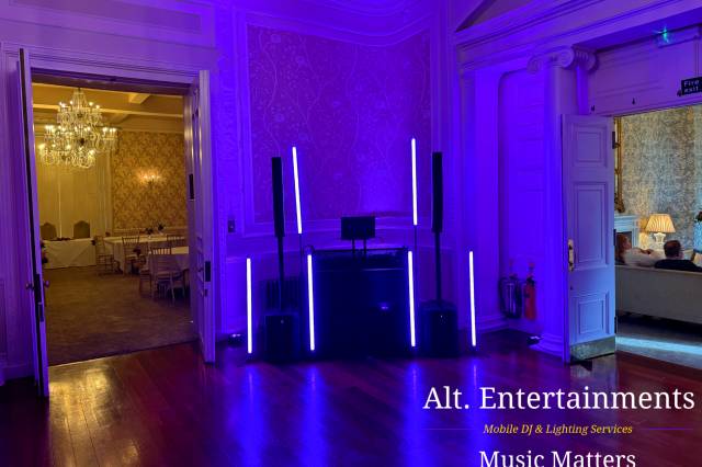 DJ Setup at Rowton Castle