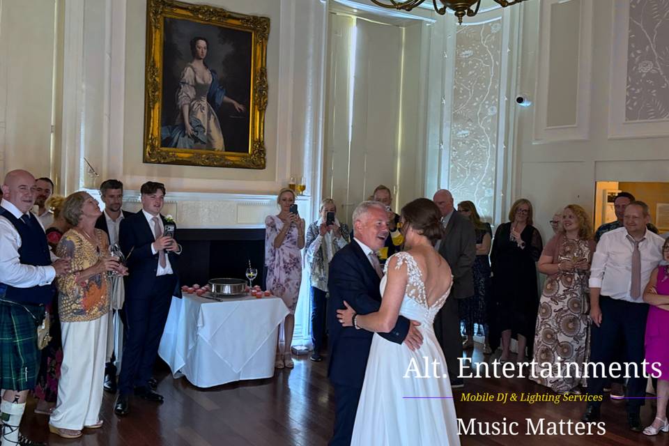 First Dance Rowton Castle
