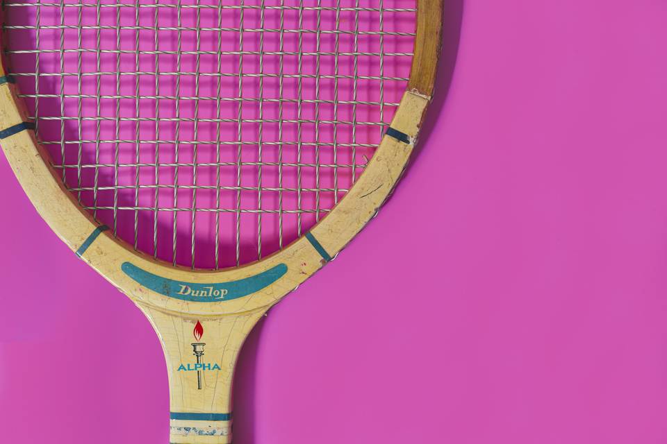 Tennis racket prop