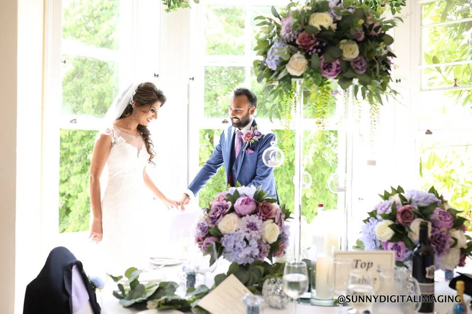 Bride and groom