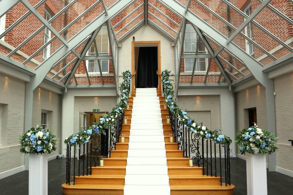 Stairs decor