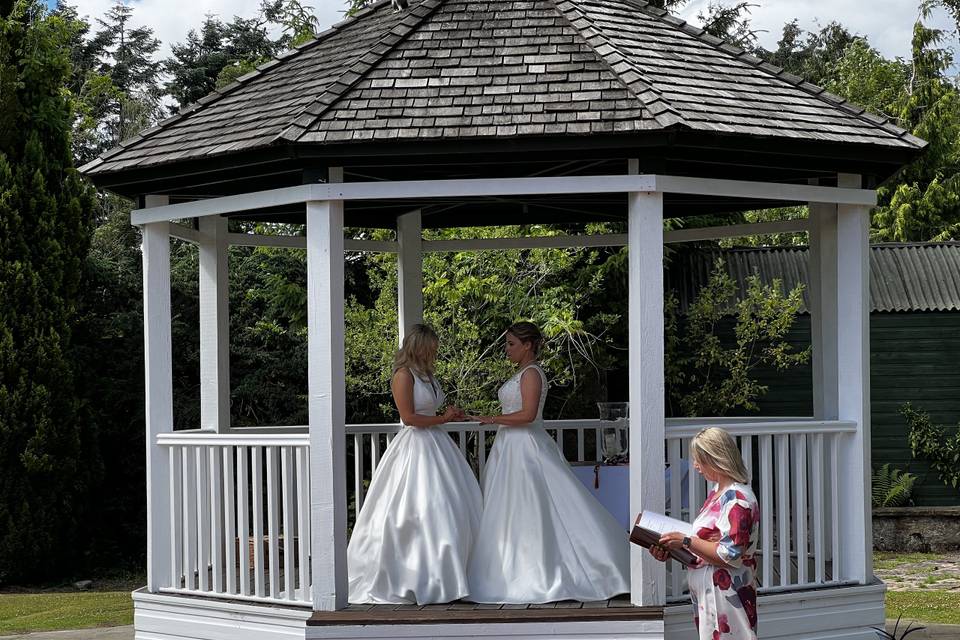 The Wedding Bandstand