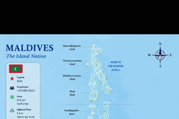 Maldives Map