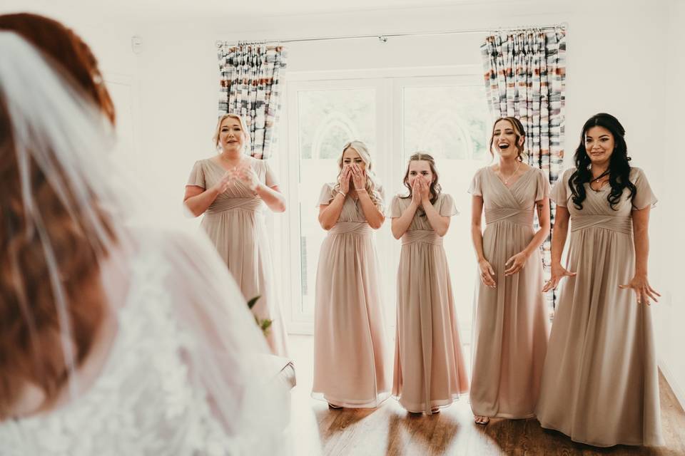 Bridesmaids Reaction