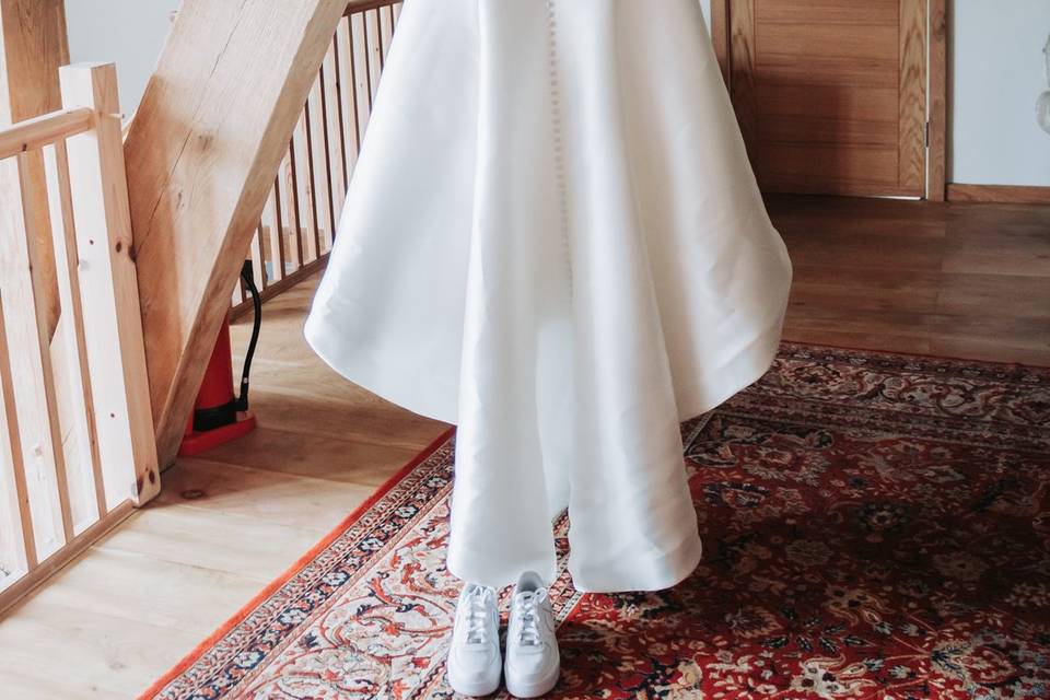 Shannon's wedding dress