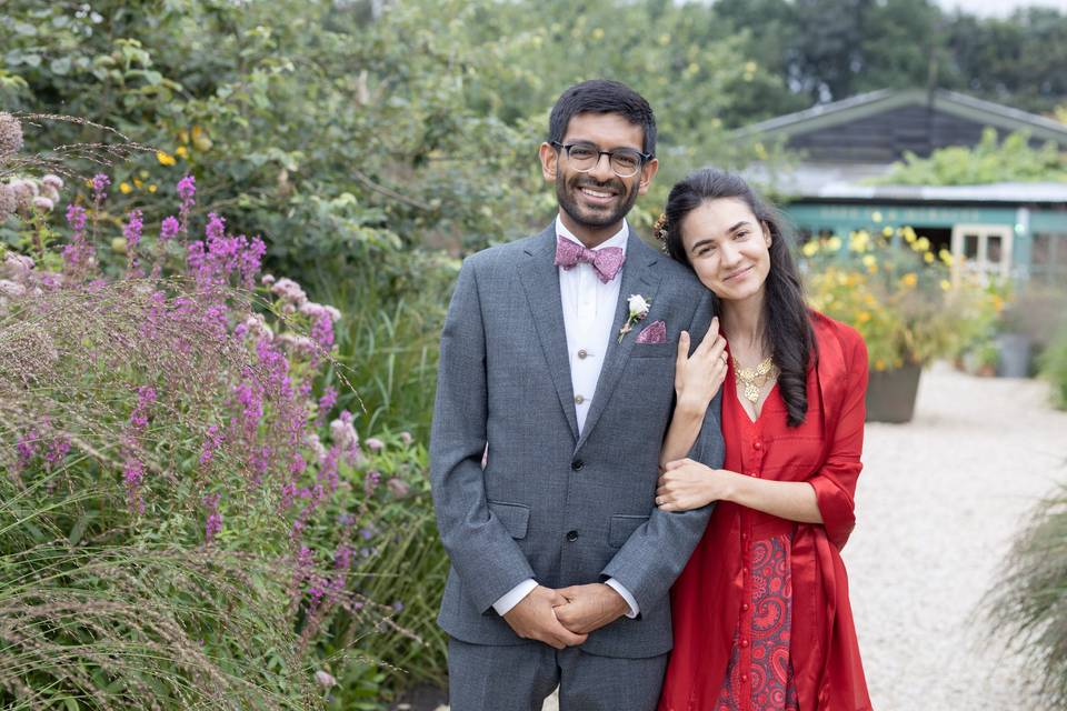 Bride and groom