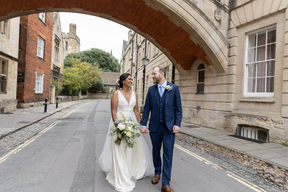 Bride and groom