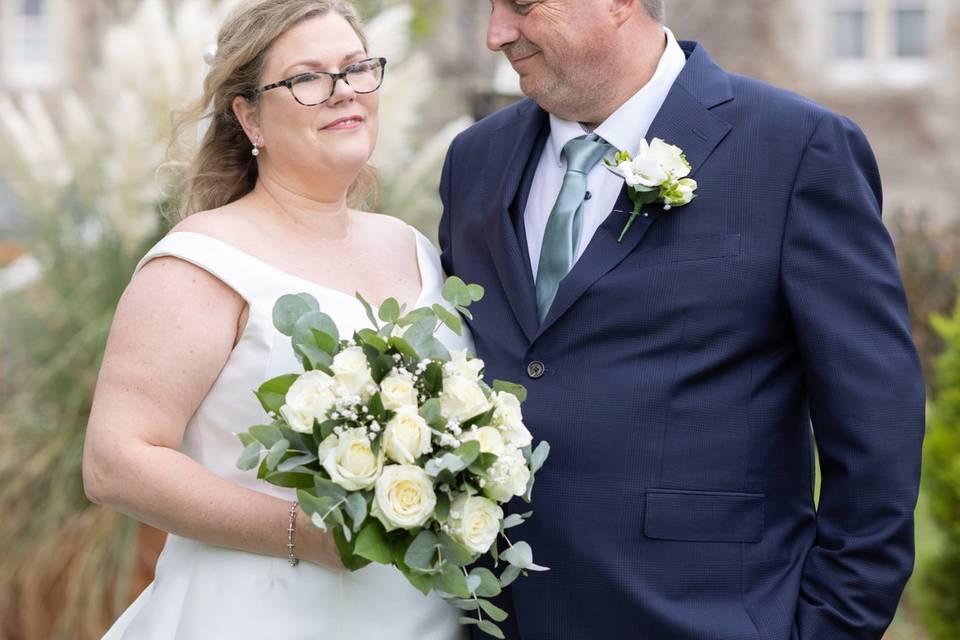 Bride and groom