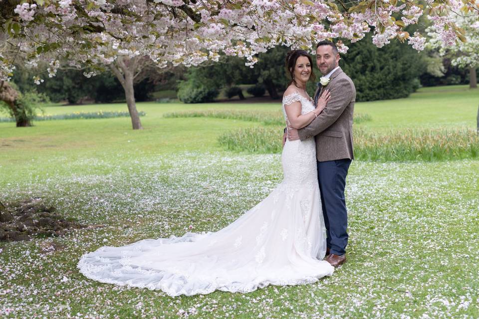 Bride & Groom Coombe Abbey