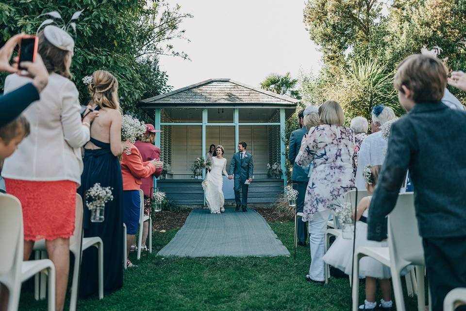 Outdoor ceremony