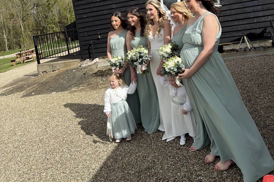 Tia’s Bridal Party