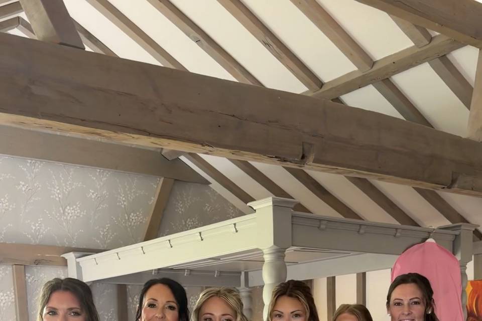 Lauren’s Bridal Party