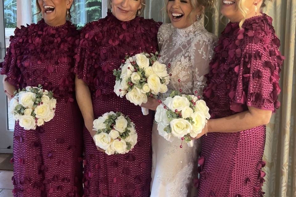 Lisa’s Bridal party