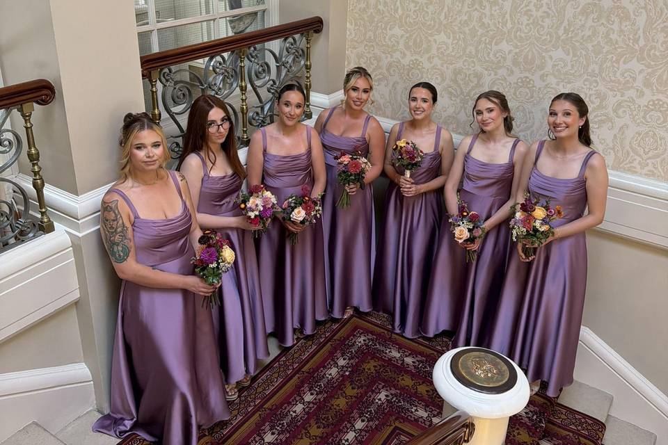 The bridemaids