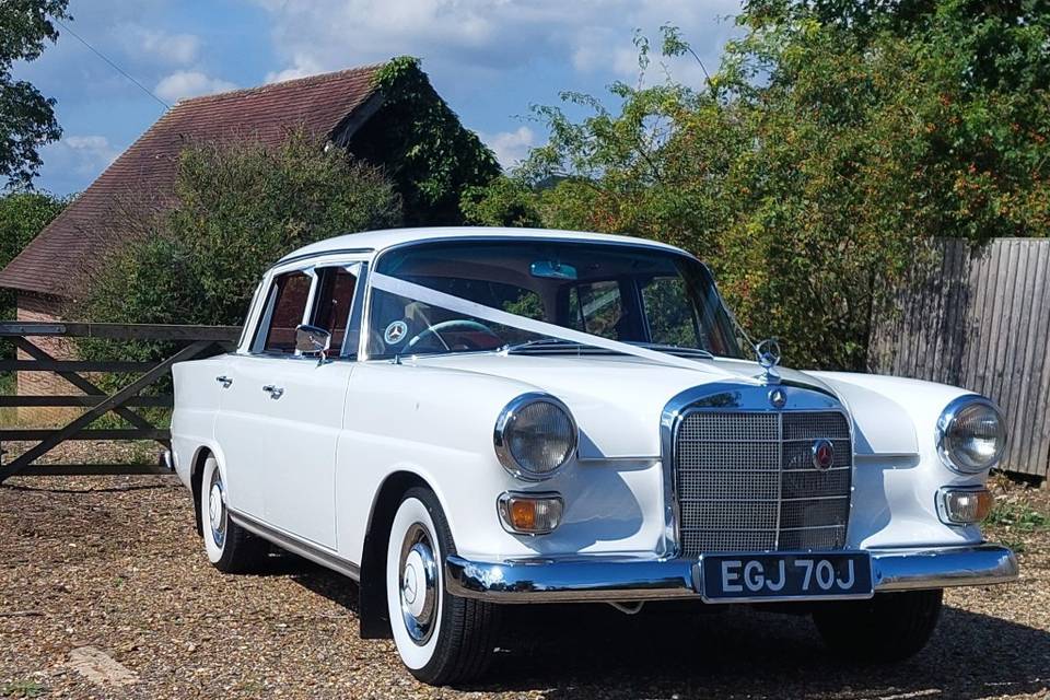 Classic Mercedes-Benz Chauffeuring