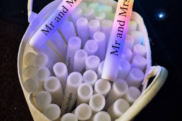 Personalised LED Foam Sticks