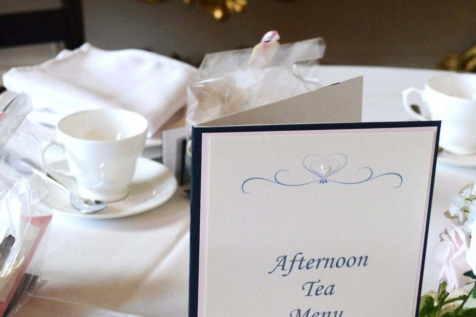 Afternoon Tea Table