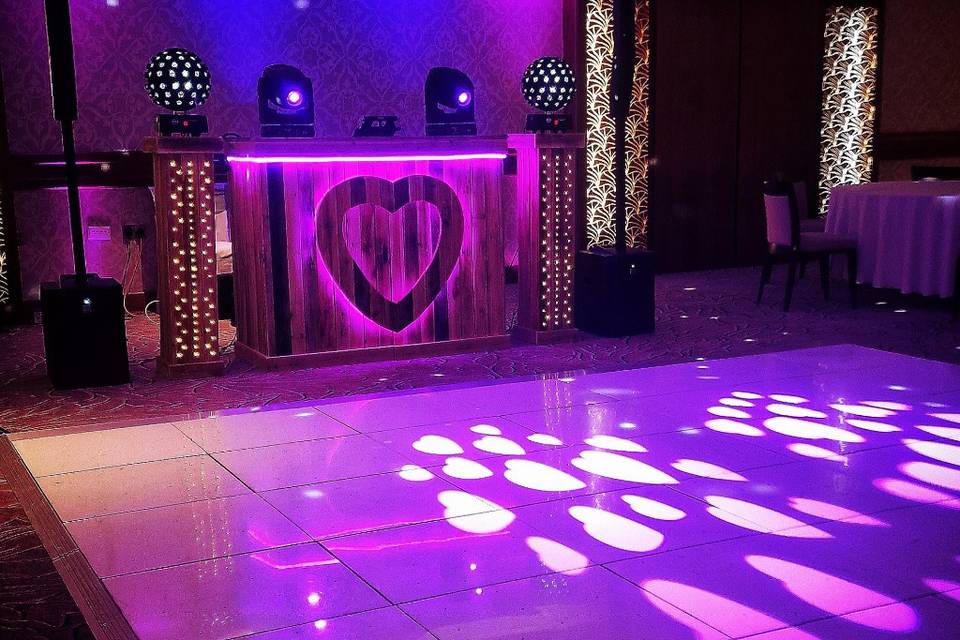 Rustic DJ Booth