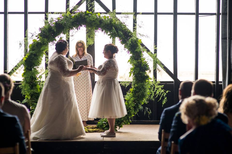 Personalised wedding ceremony