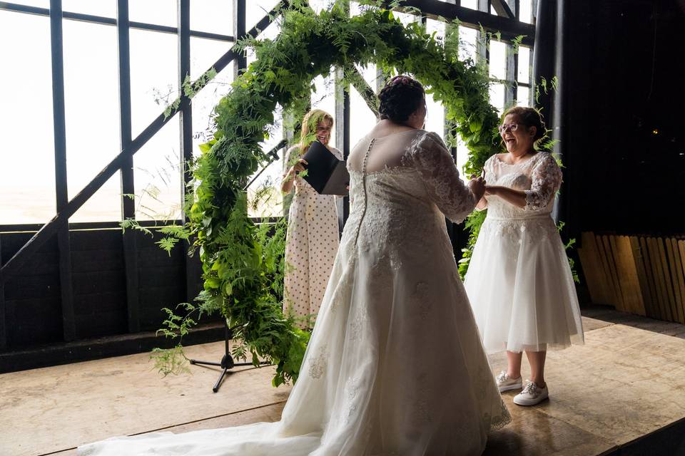Personalised wedding ceremony