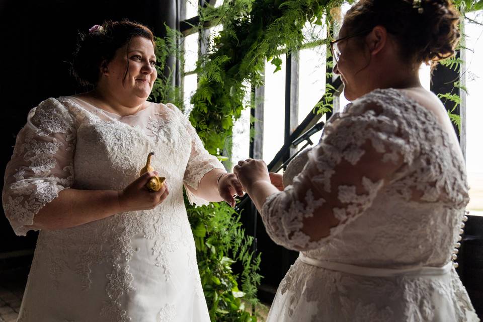 Personalised wedding ceremony
