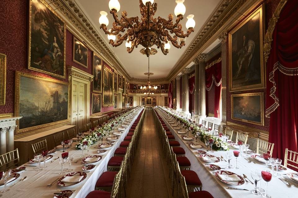 Stately dining hall