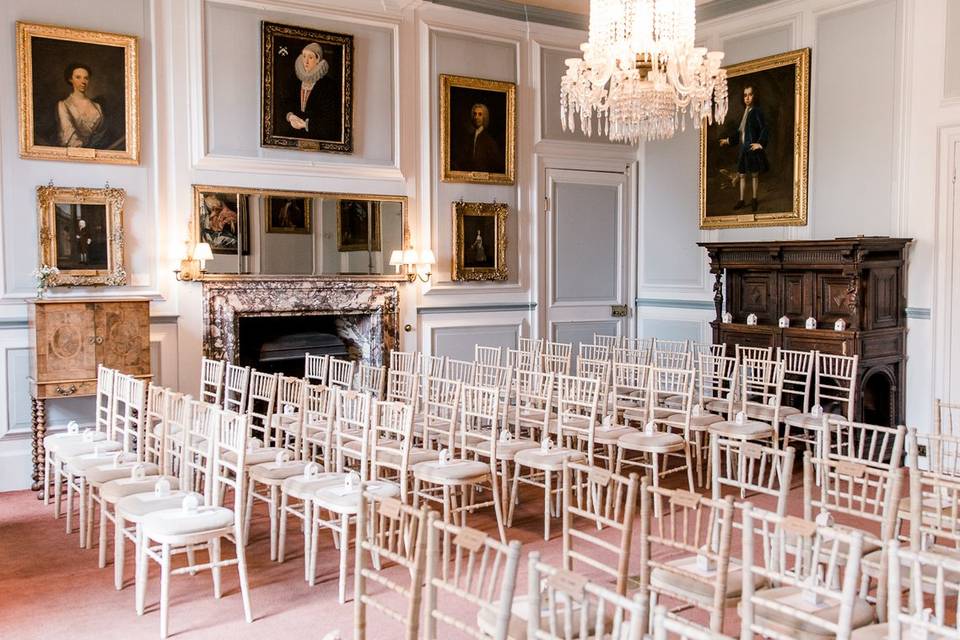 The drawing room for ceremonies