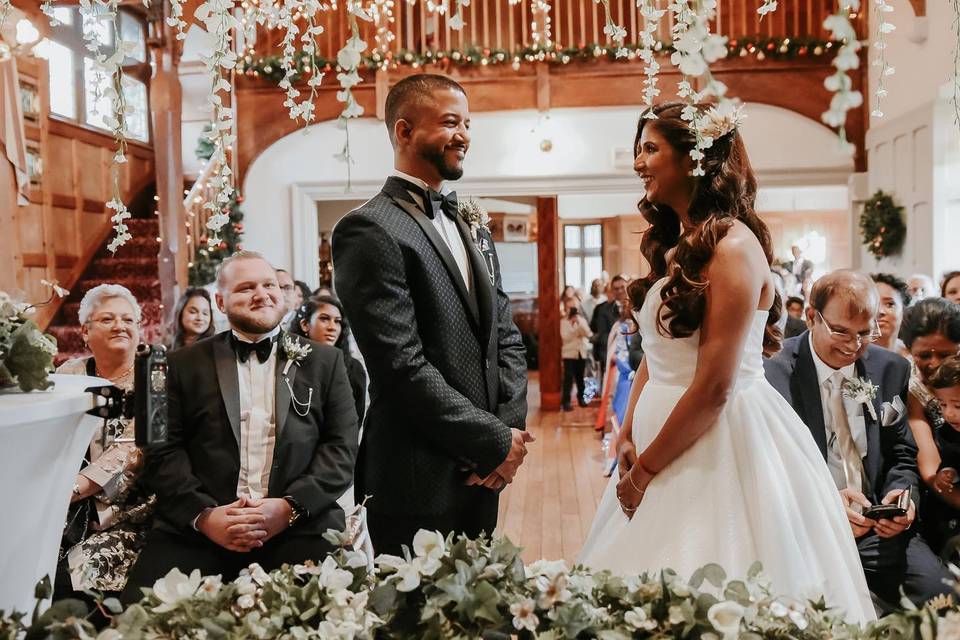 Getting married Baronial Hall