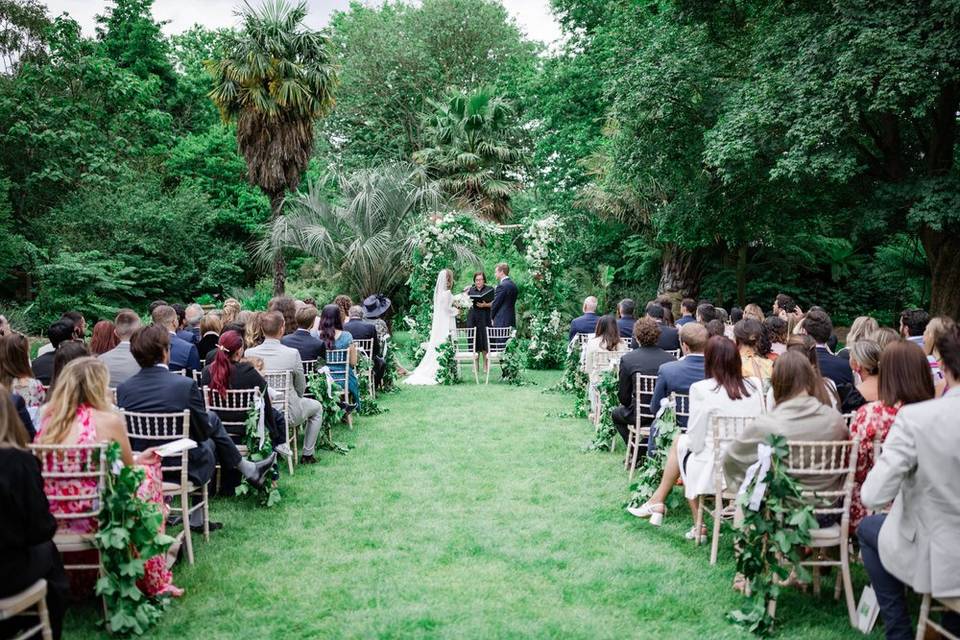 Outdoor ceremony