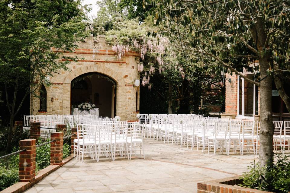 Open-air ceremony