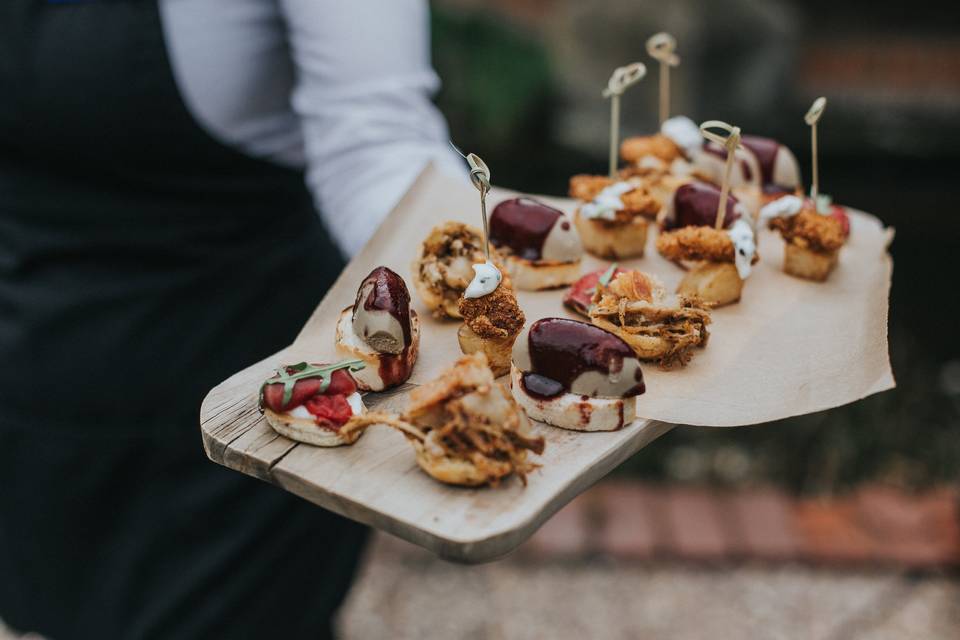 Moor Hall Canapes