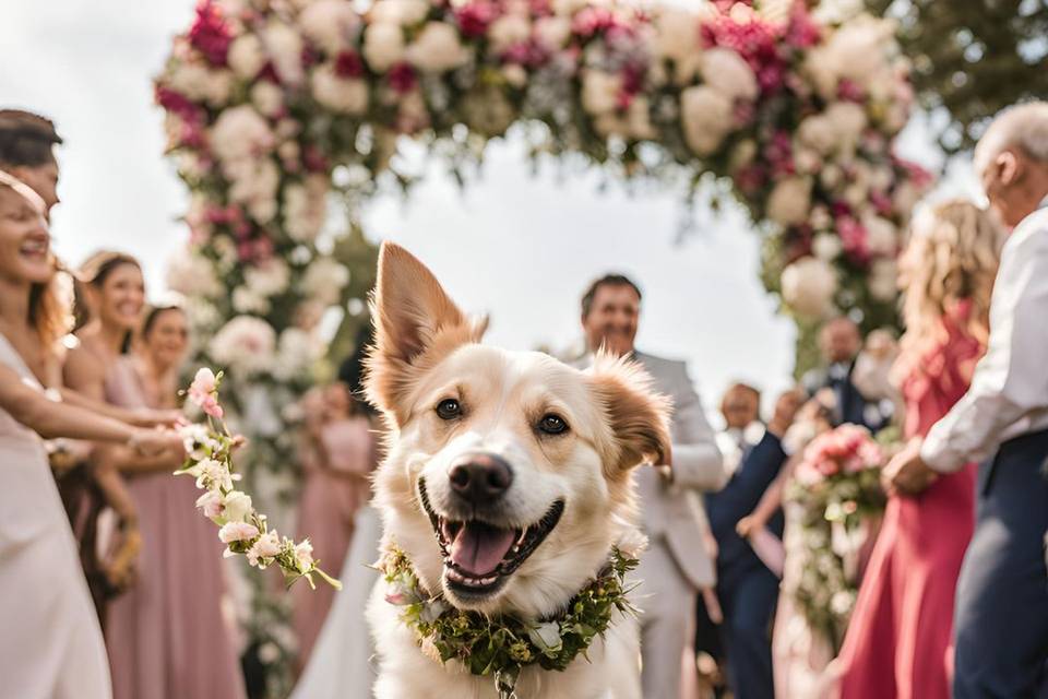 Doggy ring bearer