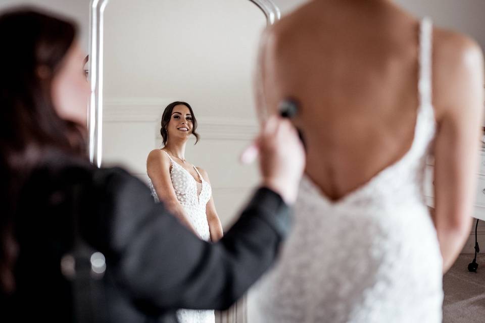 Bridal touch ups