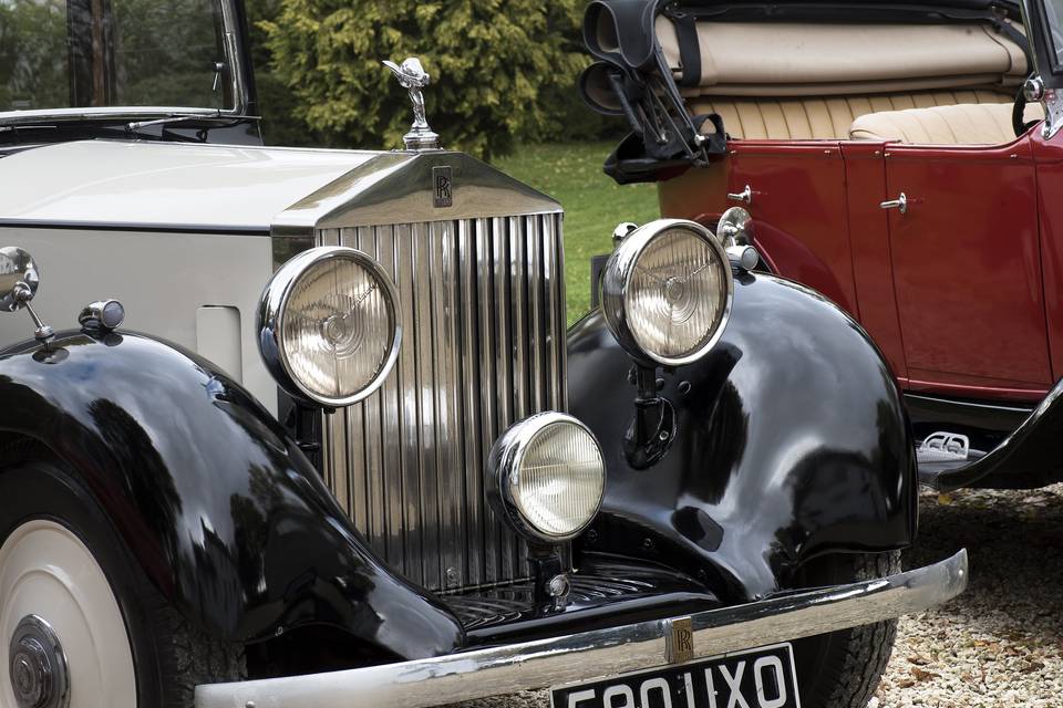 Vintage Rolls Royce wedding