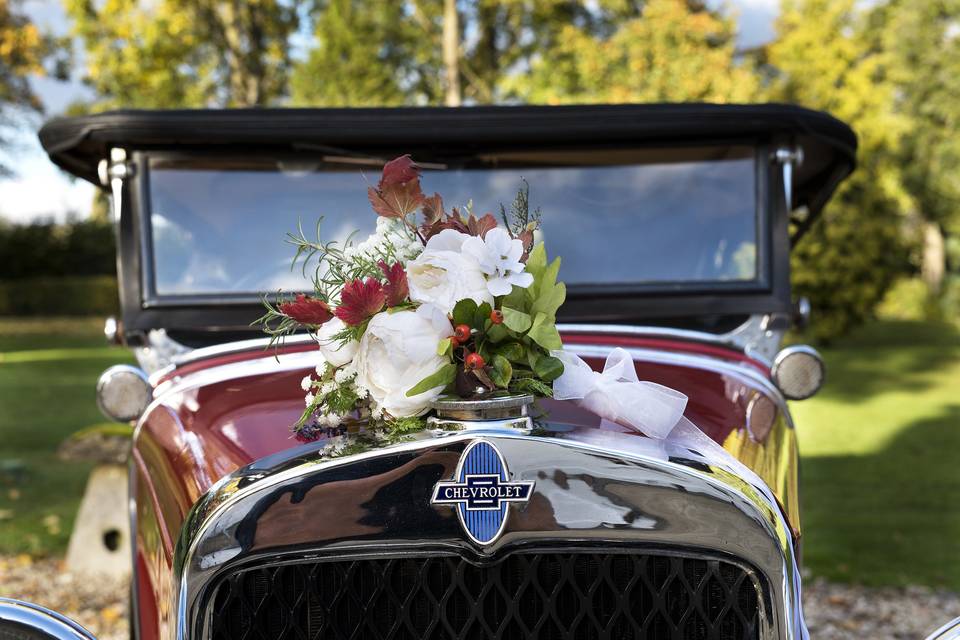 Chevrolet 1930s wedding car