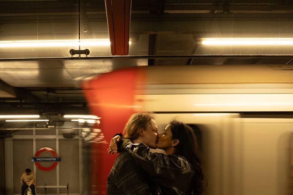 Engagement shoot in London