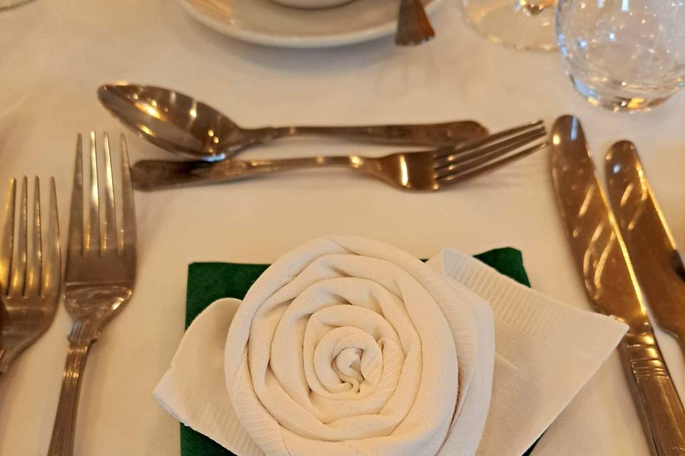 Rose Napkin