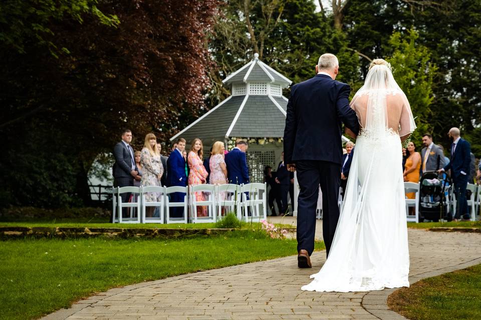 Walking the aisle