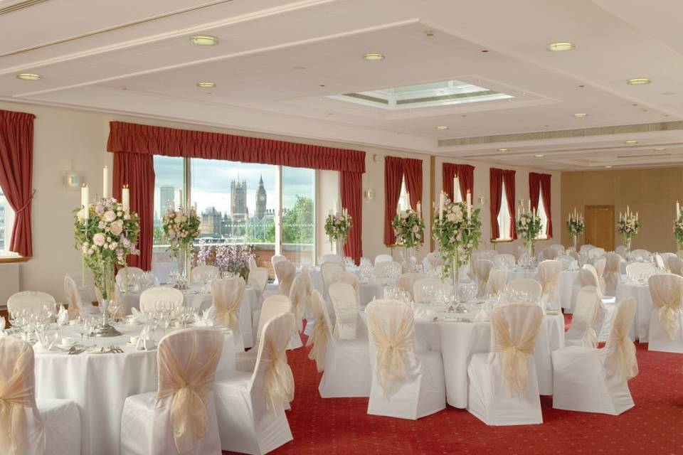 The Riverside Room for weddings by the water