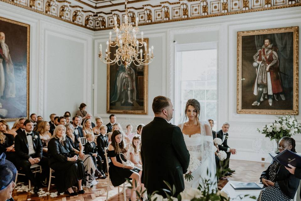 Wedding ceremony, Council Room