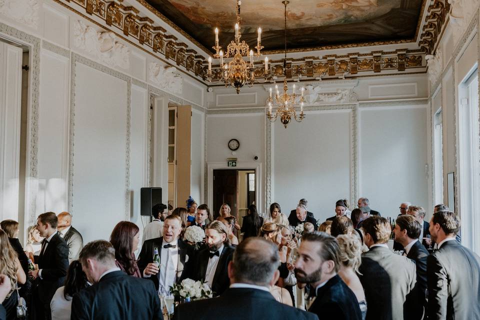 Drinks reception, Barnard Room