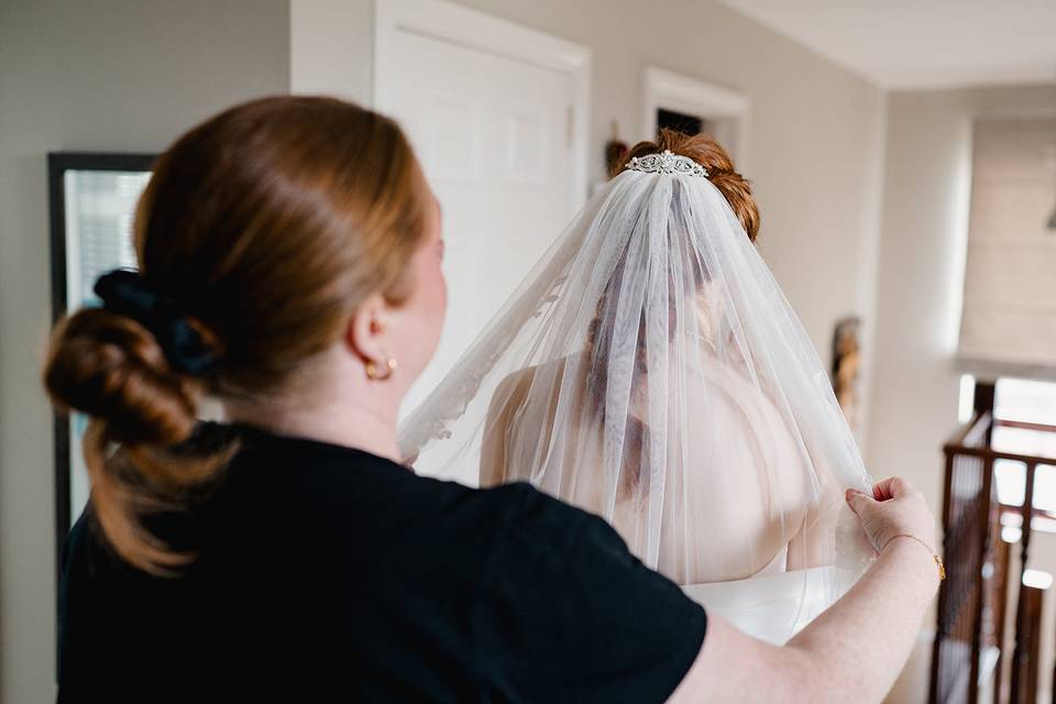 Hair by Rebecca, Makeup by Ale