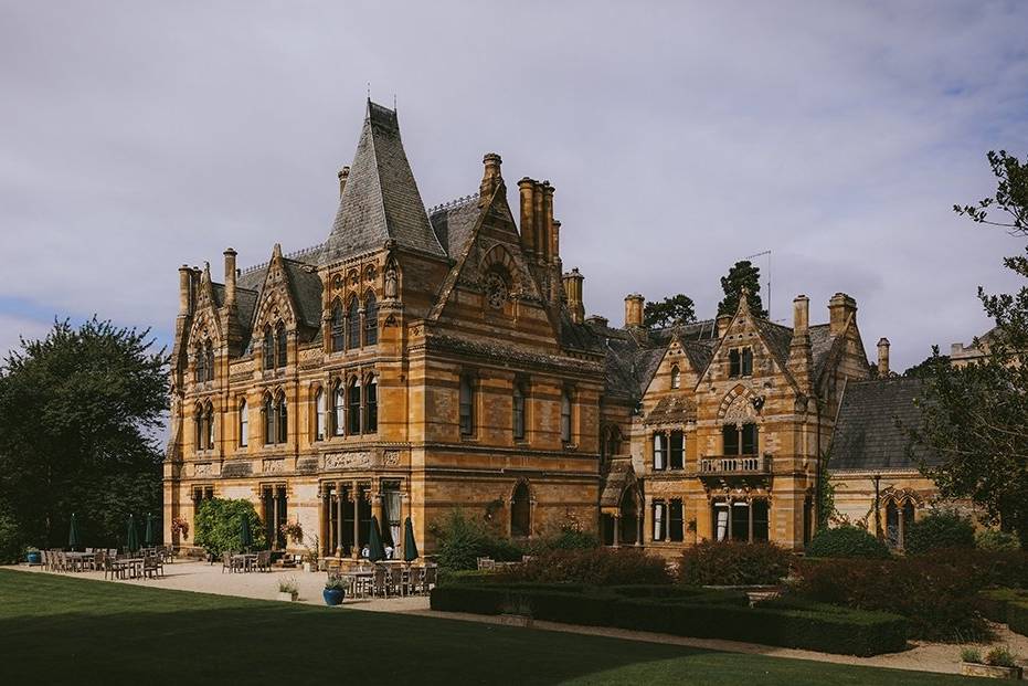 Exterior of Ettington Park Hotel