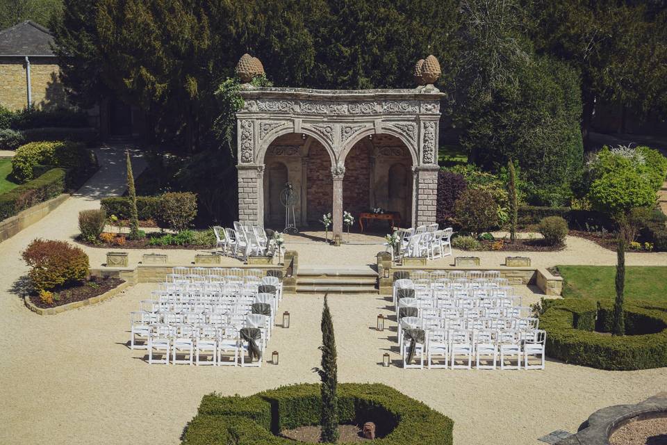 Outdoor Wedding - The Orangery