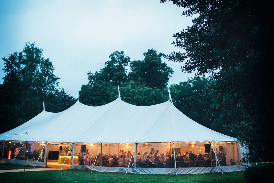 Marquee wedding