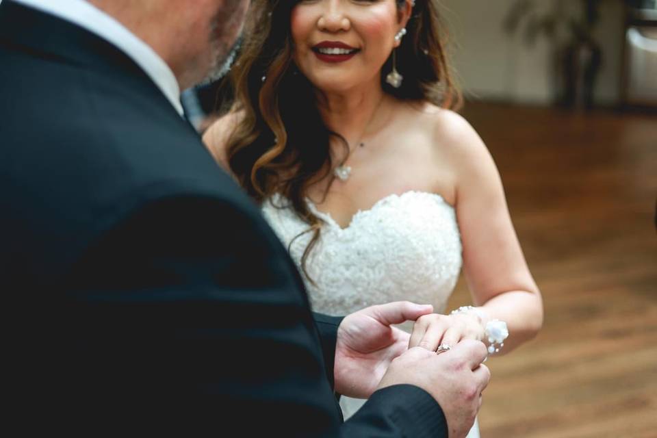 Rona and Barry, Mitton Hall