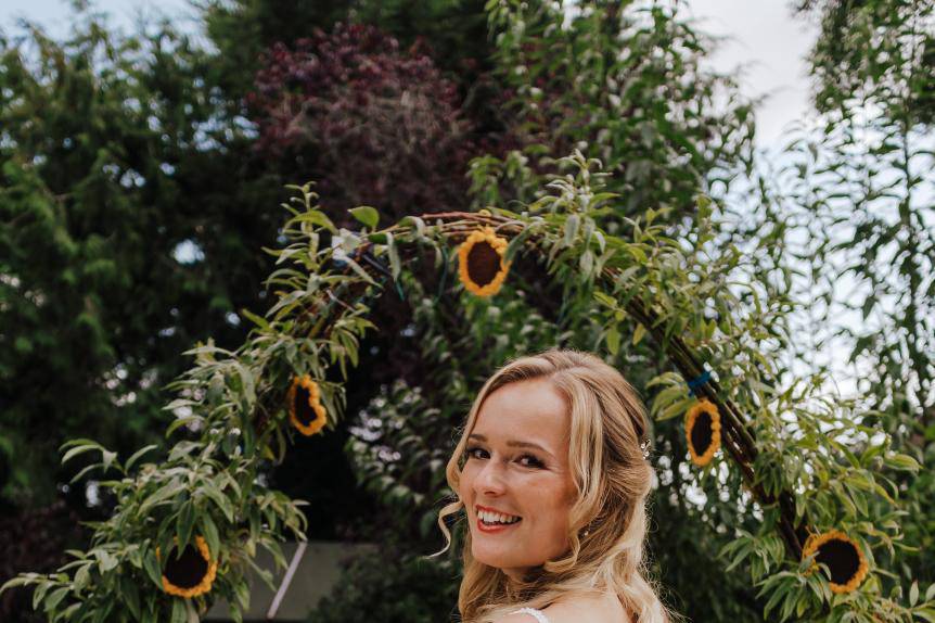 Bridal hair and makeup