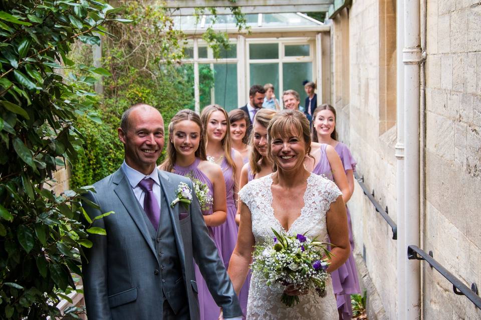 Stroud summer wedding