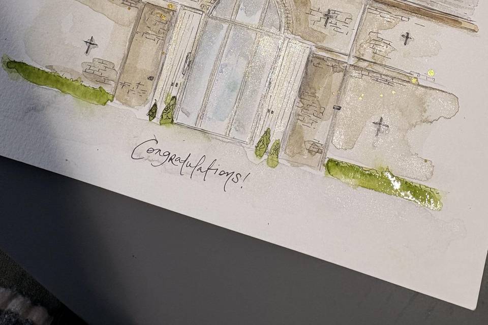 Mini House Illustration